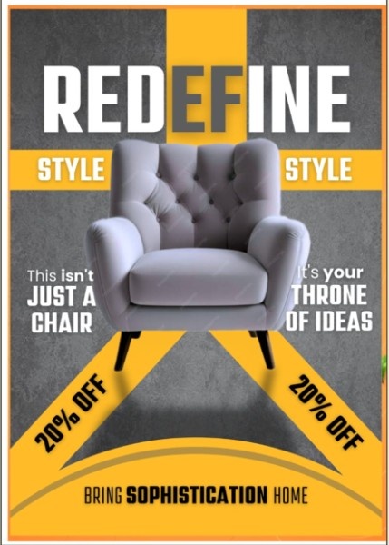 Professional A4 Flyer Visual Design by Zakeera Mehar