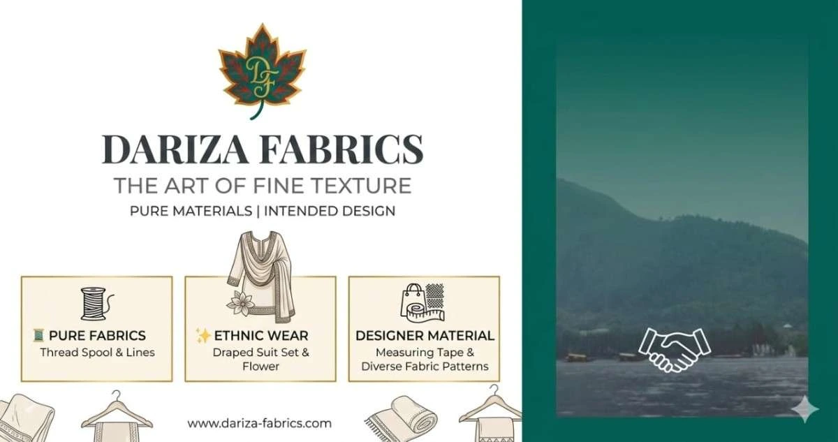 Dariza Fabrics - Premium Unstitched Fabrics & Elegant Ethnic Wear